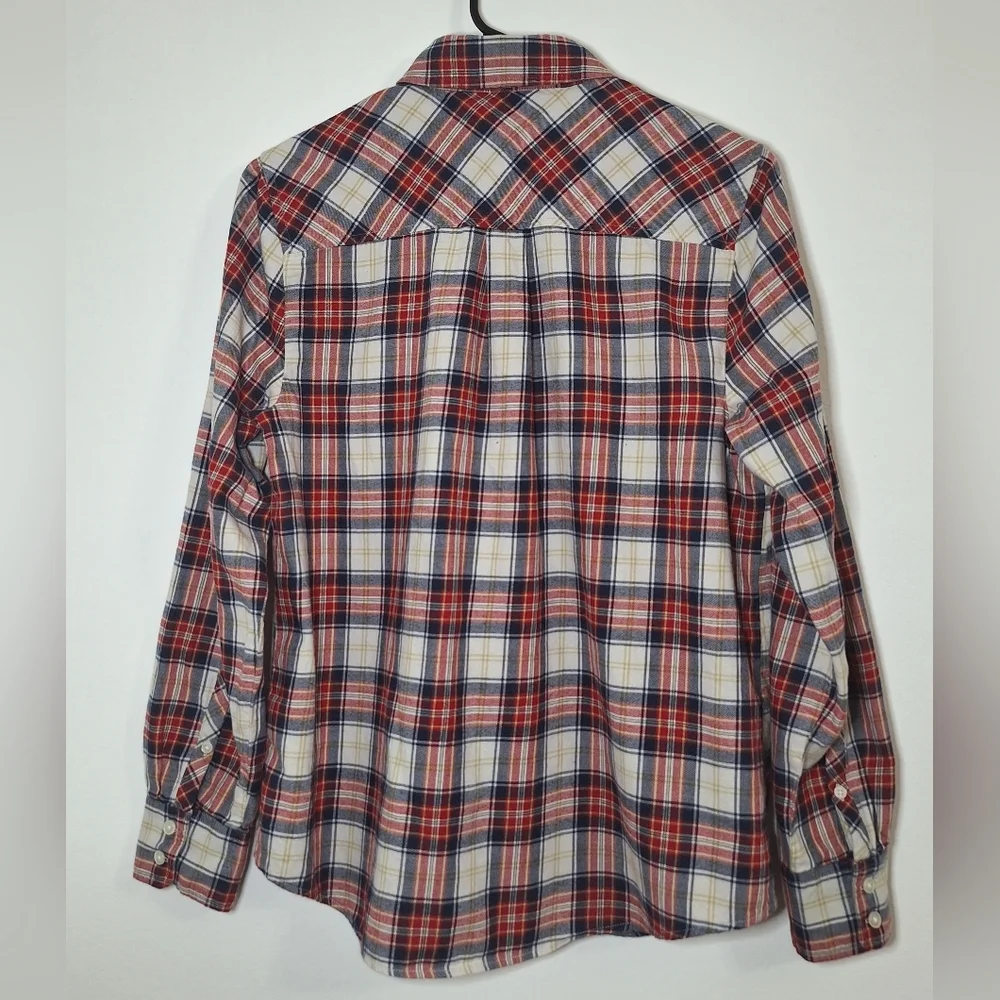 J.CREW BUNDLES  Navy and Red Plaid Button Down Shirts